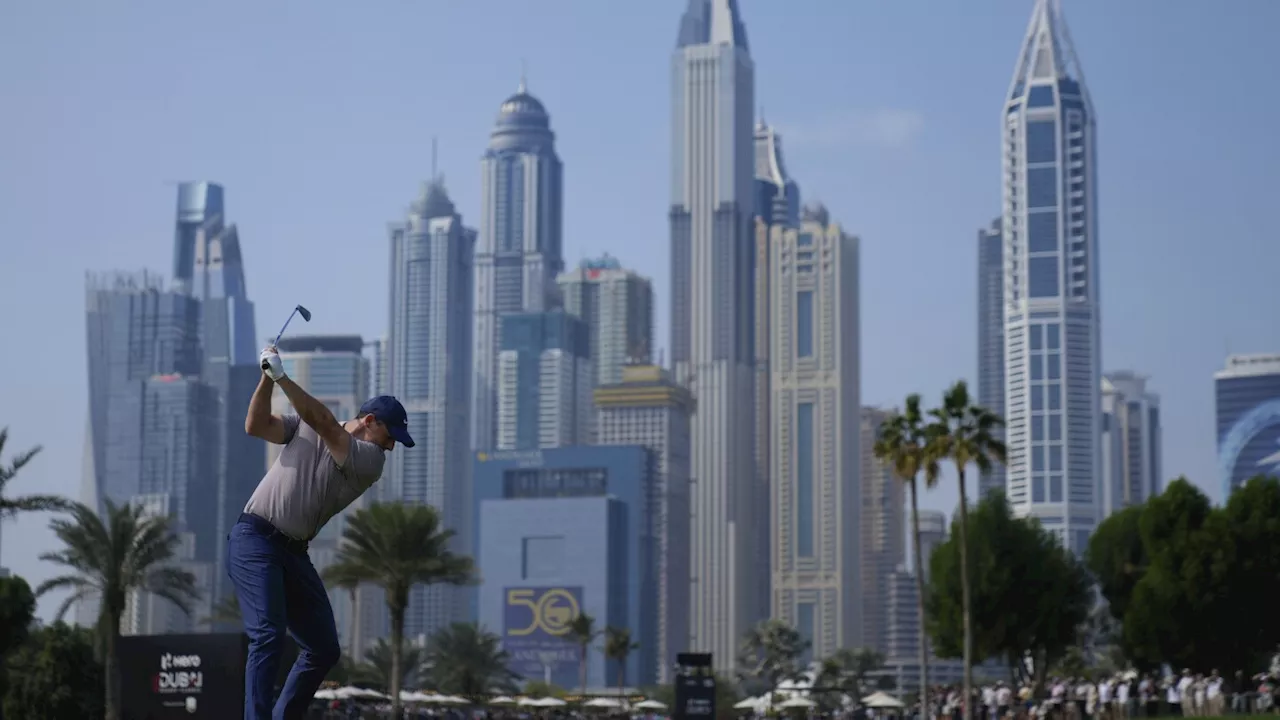 Hillier leads from Hatton at Dubai Desert Classic with McIlroy 7 shots back