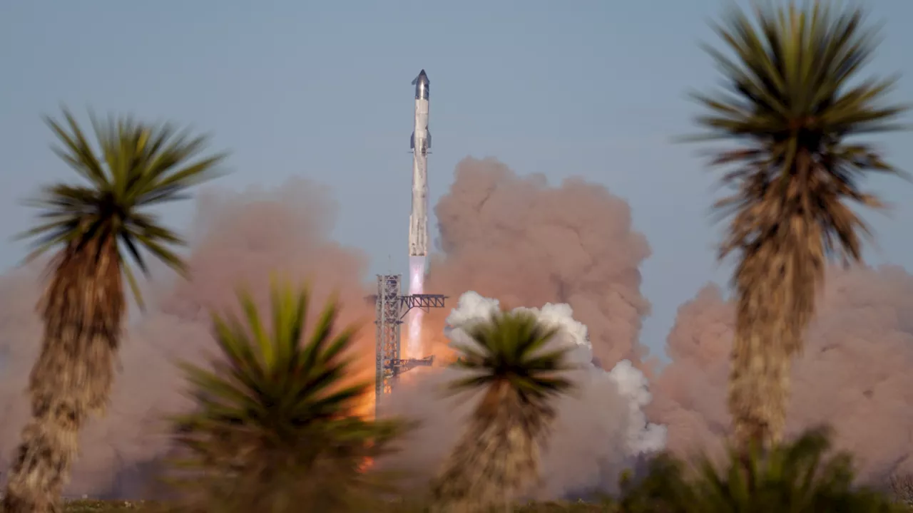 SpaceX Starship Test Flight Ends in Explosion, But Booster Catch is