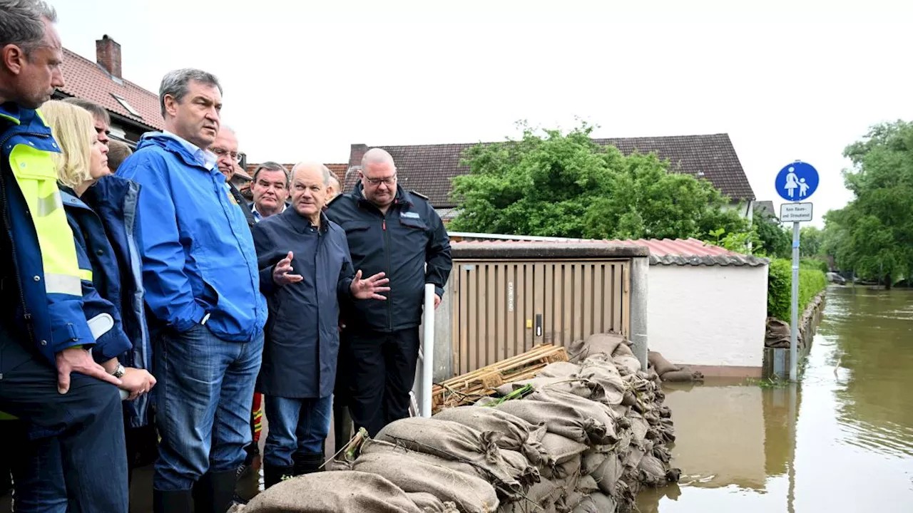 Hochwasser-Katastrophe: Streit um Fluthilfen: Bayern fühlt sich von Berlin im Stich gelassen