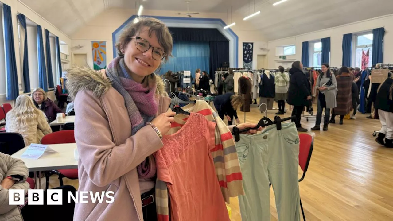 Clothes swapping: 'I haven't bought any new clothes for years'