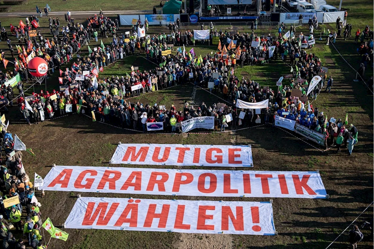 „Wir haben es satt“: Warum diese Bauernproteste in Berlin anders sind als vor einem Jahr