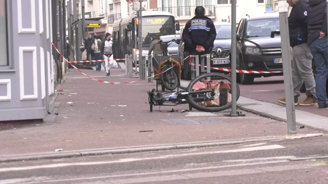 Hommage aux victimes de l'accident de Rouen impliquant un conducteur