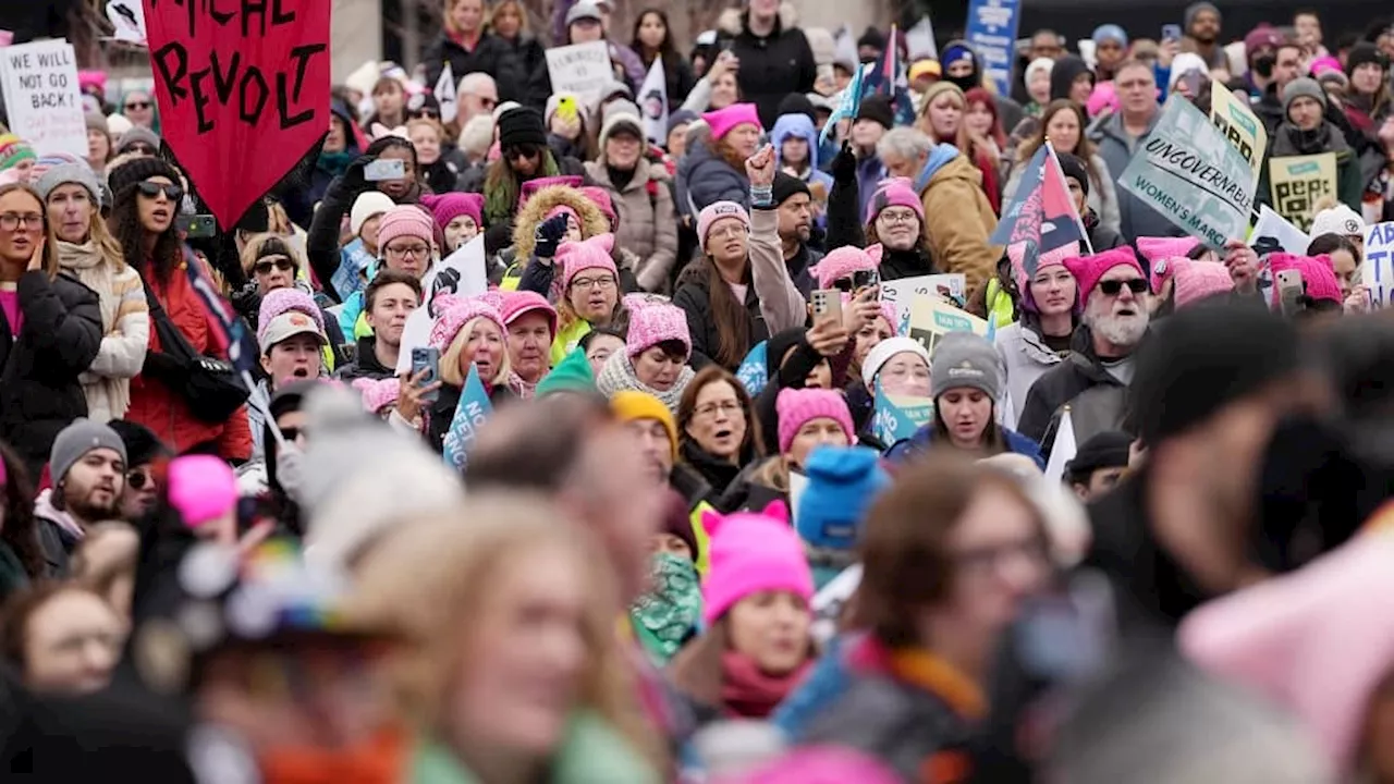 Manifestations Anti-Trump à Washington avant l'Investiture du Président