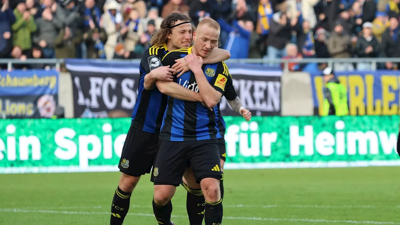 1. FC Saarbrücken startet mit 4:0 gegen 1860 München in die Rückrunde