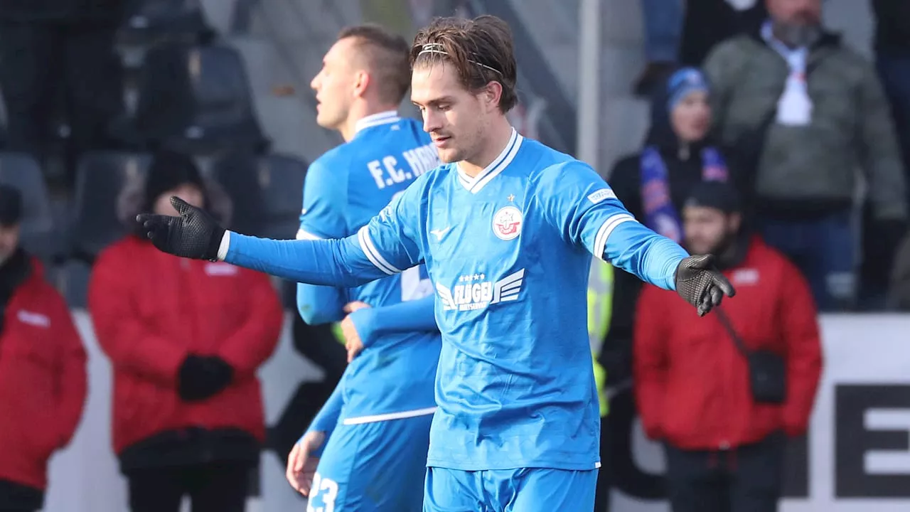 Hansa Rostock siegt klar gegen VfB Stuttgart II zum Rückrundenstart