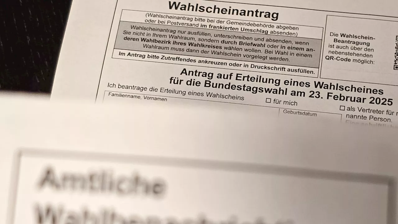 Bundestagswahl: Erste Panne! Gemeinde verschickt fehlerhafte Wahlkarten