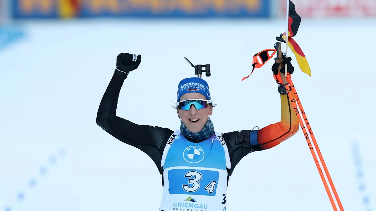 Preuß sichert Deutschland Biathlon-Staffelsieg bei Weltmeisterschaften