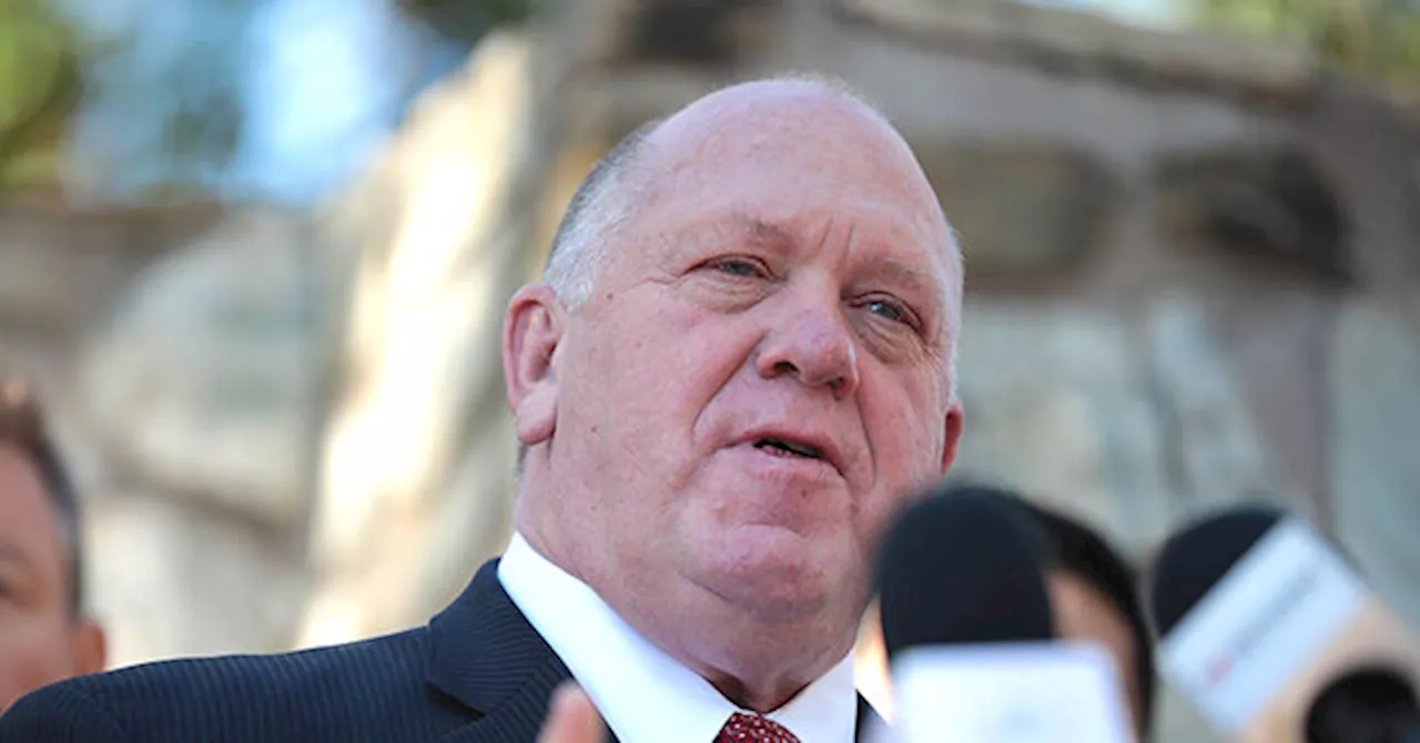 Incoming Border Czar Tom Homan Suggests Family Detention for DNA Testing to Combat Trafficking