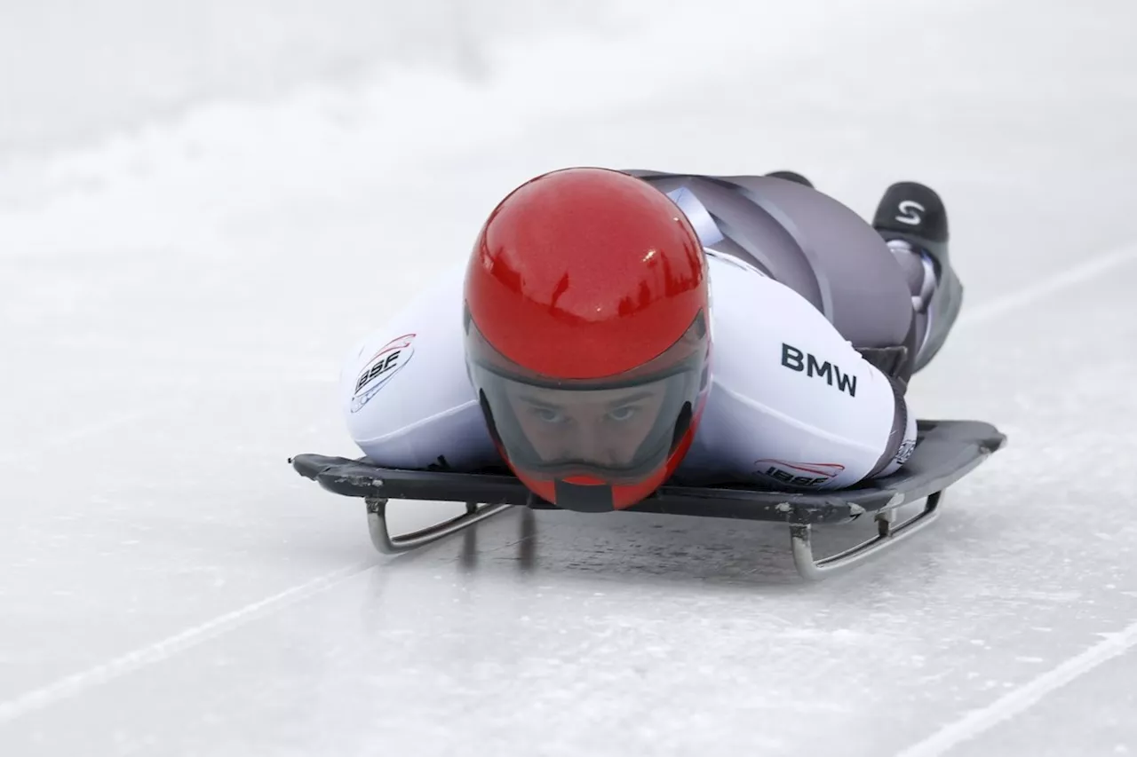 Clarke becomes first athlete to win both junior and senior skeleton world championships