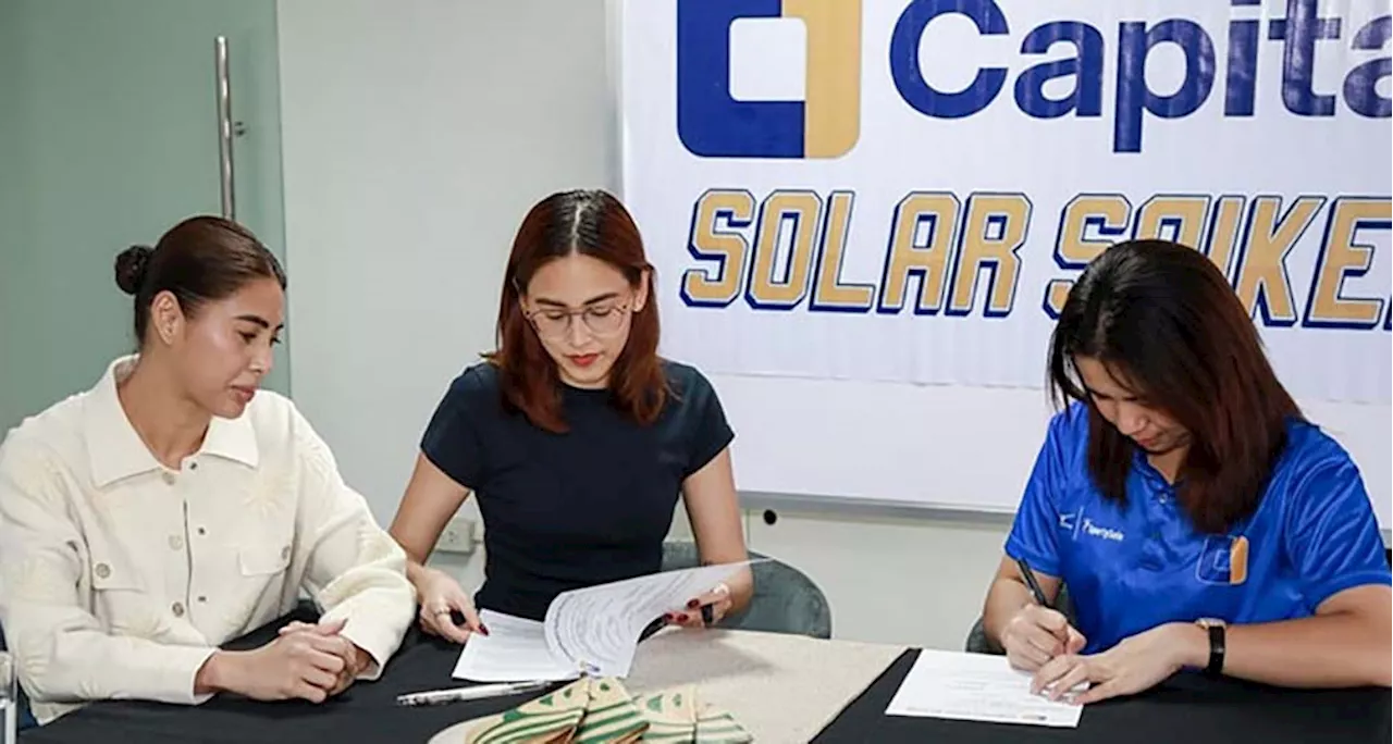 Trisha Genesis Signs with Capital1 Solar Spikers