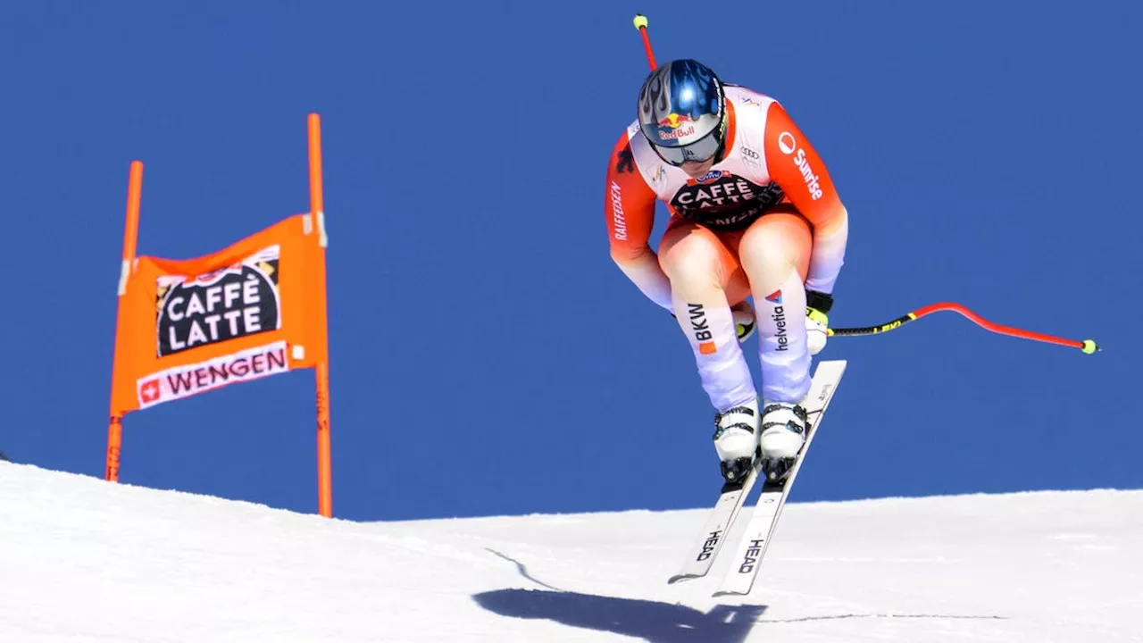 Jetzt live: Marco Odermatt und Franjo von Allmen kurz vor Schweizer Doppelsieg am Lauberhorn