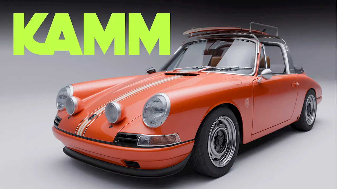 Kamm’s $407,000 Porsche 912c Targa Weighs Less Than A Smart Fortwo