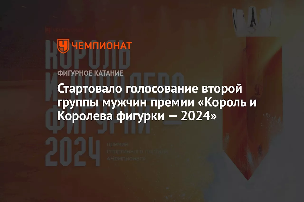 Стартовало голосование второй группы мужчин премии «Король и Королева фигурки — 2024»