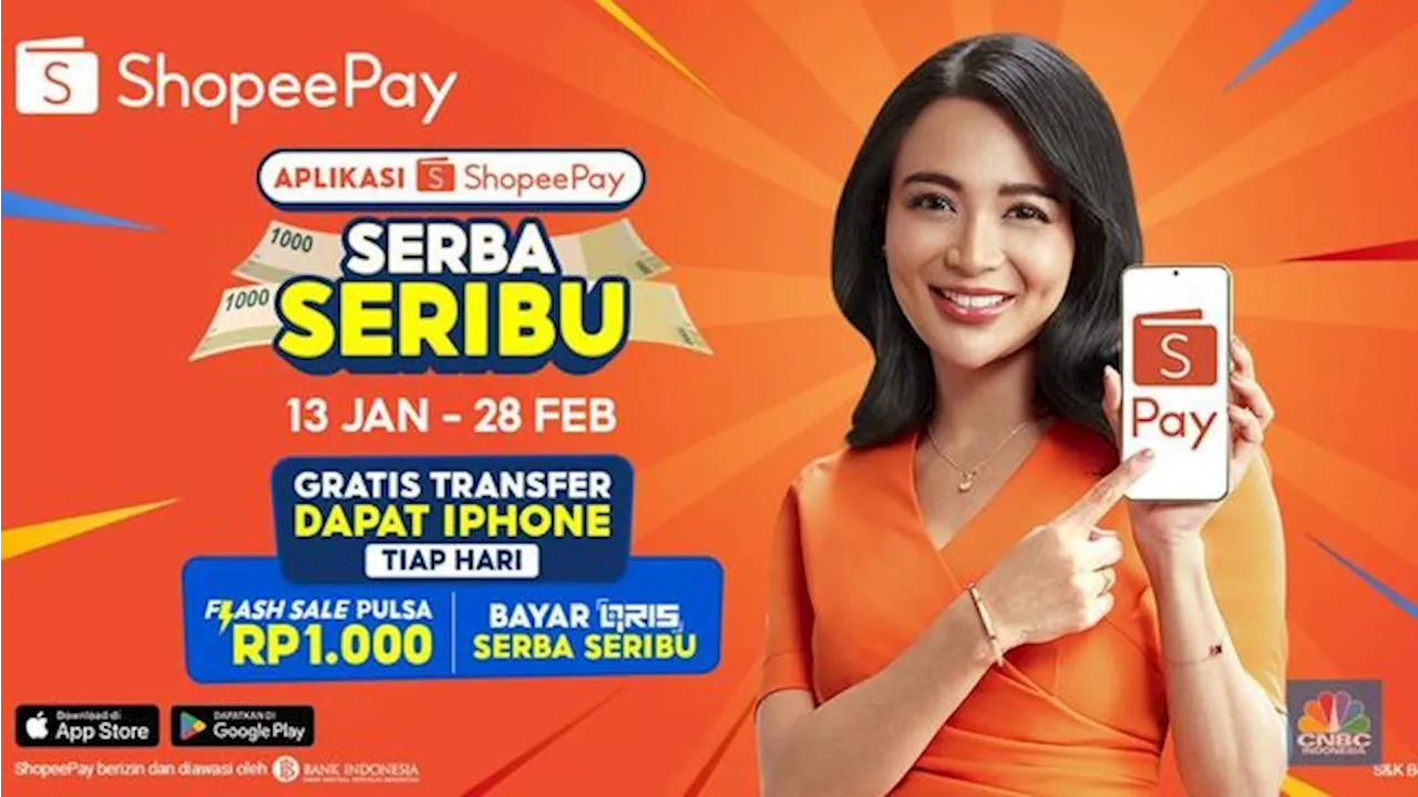 Cuma di ShopeePay, Nikmati Transaksi Hemat Serba Seribu di Awal Tahun