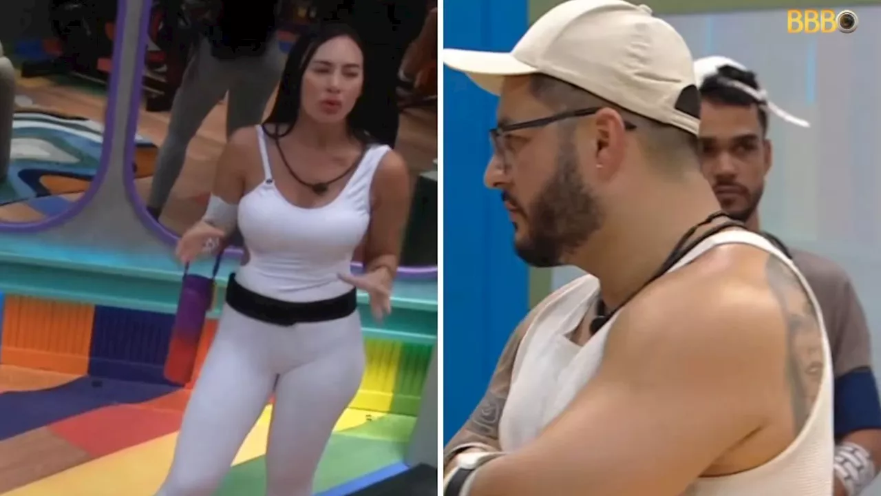 Arleane e Marcelo discutem voto no BBB 25