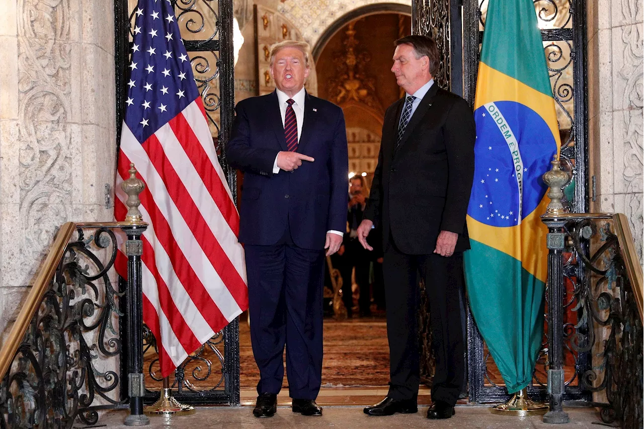 Imprensa internacional repercute ausência de Bolsonaro na posse de Trump