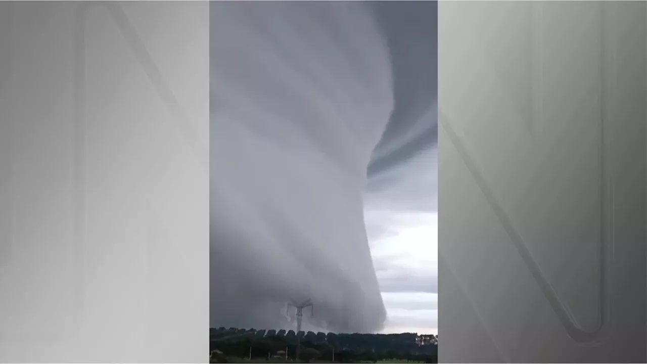 “Nuvem gigante” encobre céu de Sorocaba (SP); assista