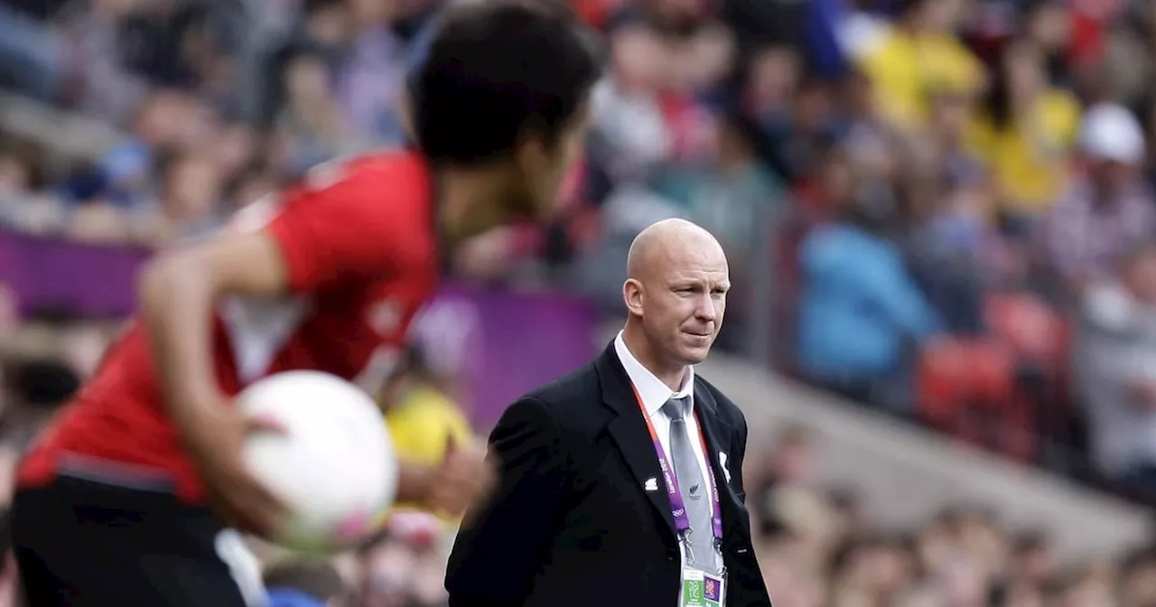 New Zealand Coach Neil Emblen Watches Team at London 2012 Olympics