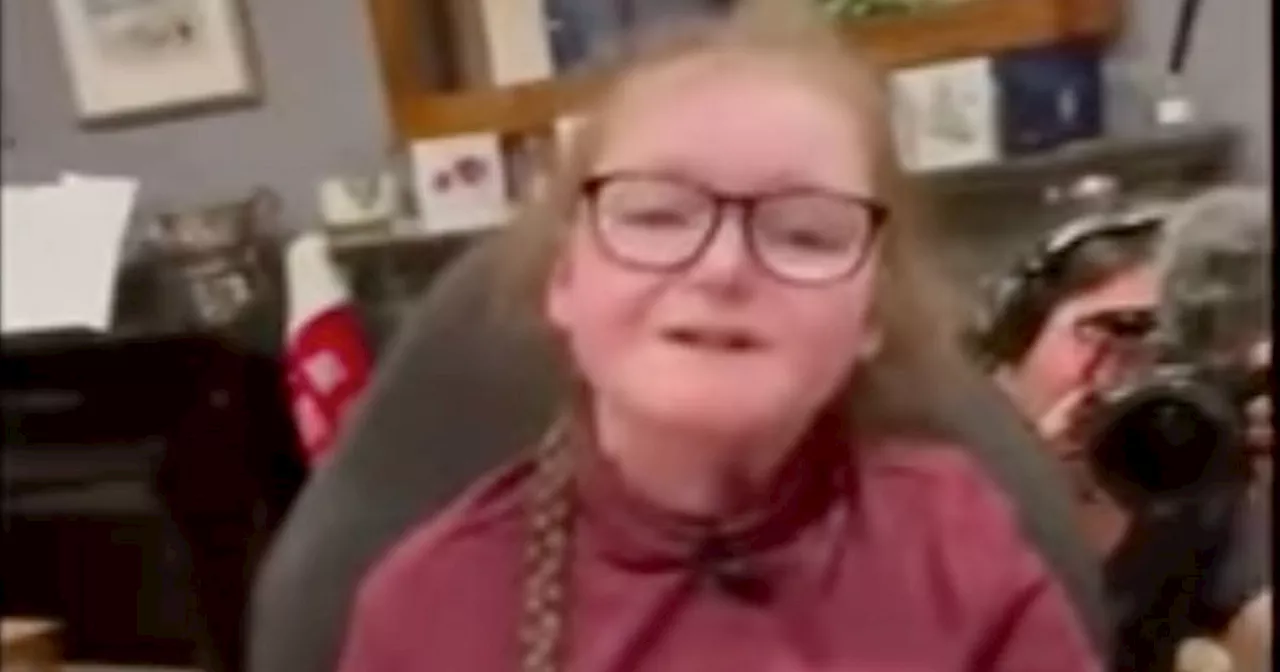 Scots 'butterfly girl' given wheelchair by family of knife attack victim