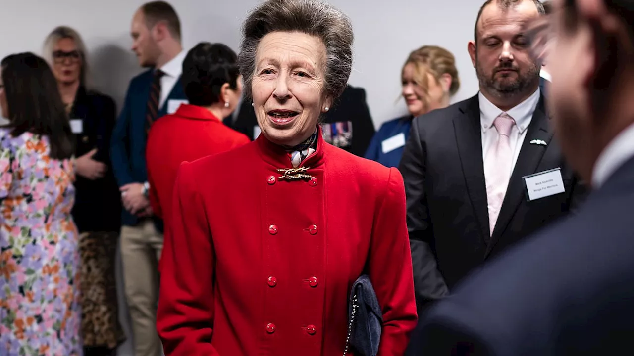 Princess Anne Supports Wings for Warriors