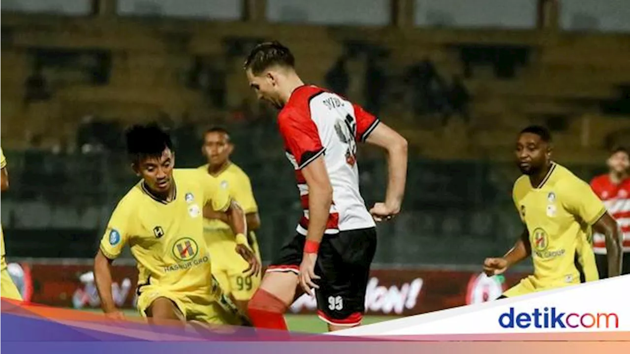 Madura United Kecewakan, Terkalahkan Barito Putera 2-4