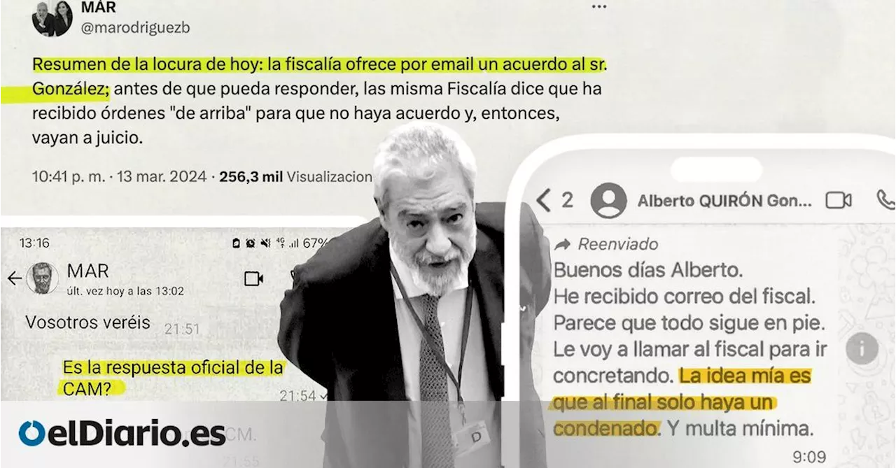 Las horas frenéticas de Miguel Ángel Rodríguez para dirigir la defensa del defraudador confeso 'Alberto Quirón'