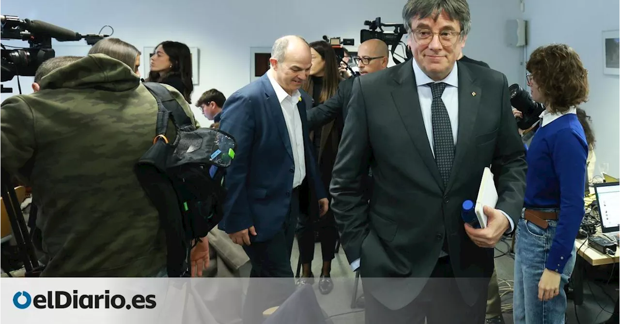 Puigdemont suspende negociaciones con el PSOE, pero deja la puerta abierta a la reconstrucción