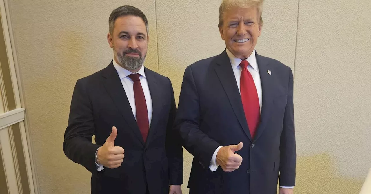 Trump elige a Abascal líder de la oposición en España