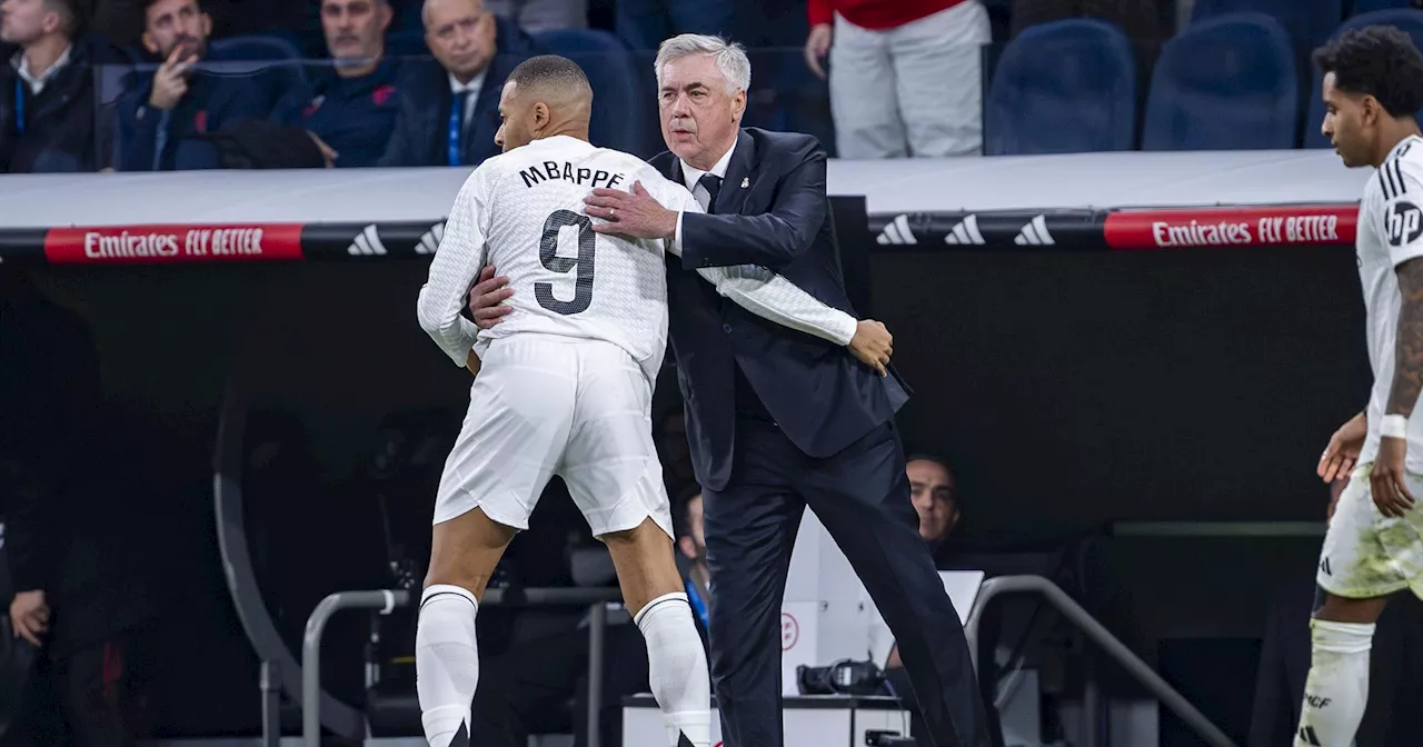 Ancelotti : Mbappé prend de plus en plus de responsabilités au Real Madrid