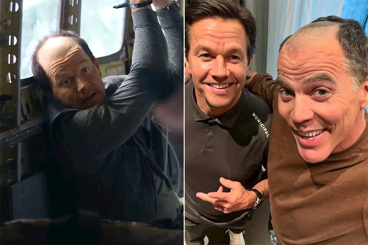 Steve-O Shaves His Head in Support of Mark Wahlberg's 'Flight Risk'