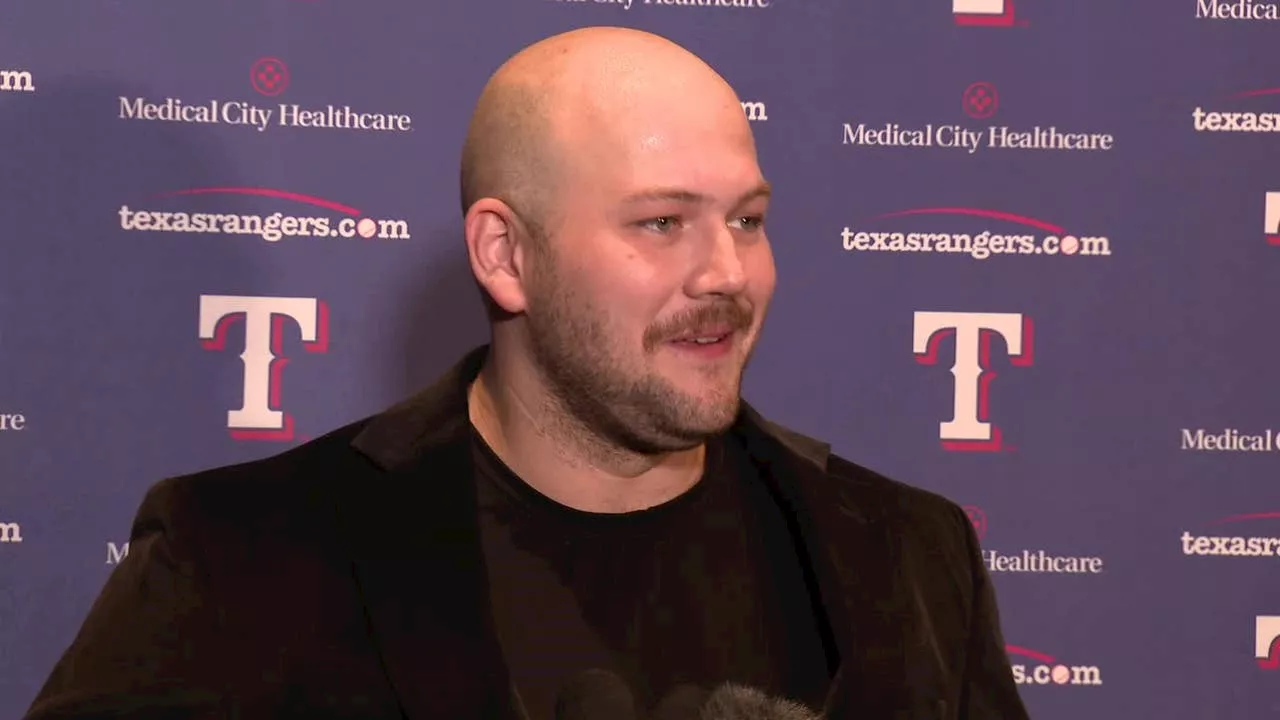 Texas Rangers' Jake Burger changes number to honor daughter with Down syndrome