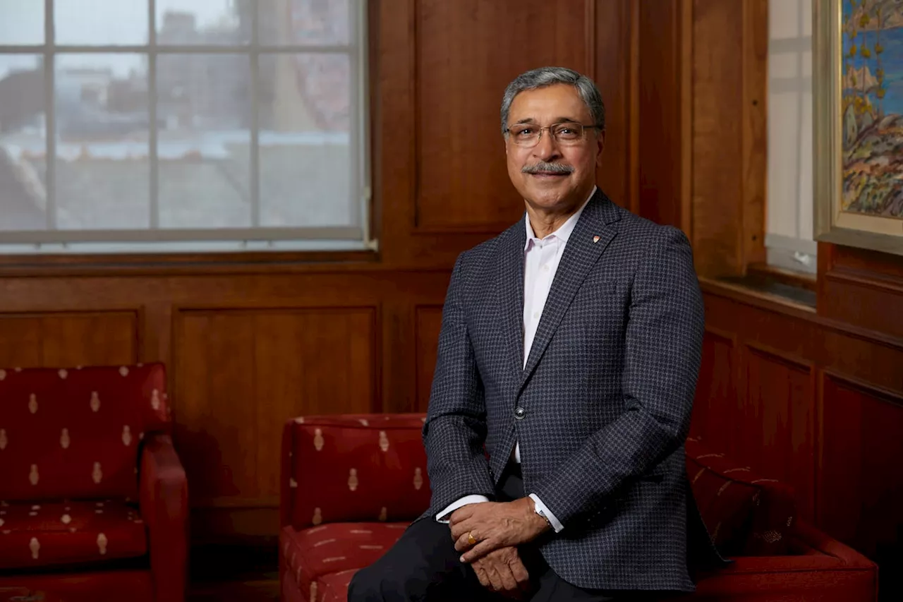 McGill University president Deep Saini navigates turbulent waters with grace