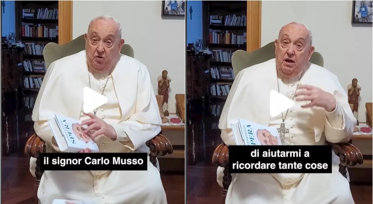 Papa Francesco promuove la sua autobiografia su TikTok