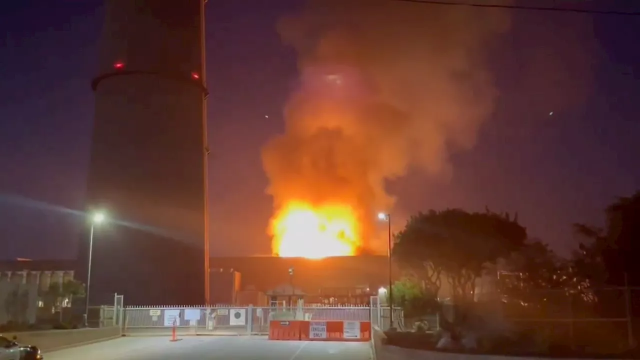 Massive Fire Engulfs World's Largest Battery Storage Plant in California