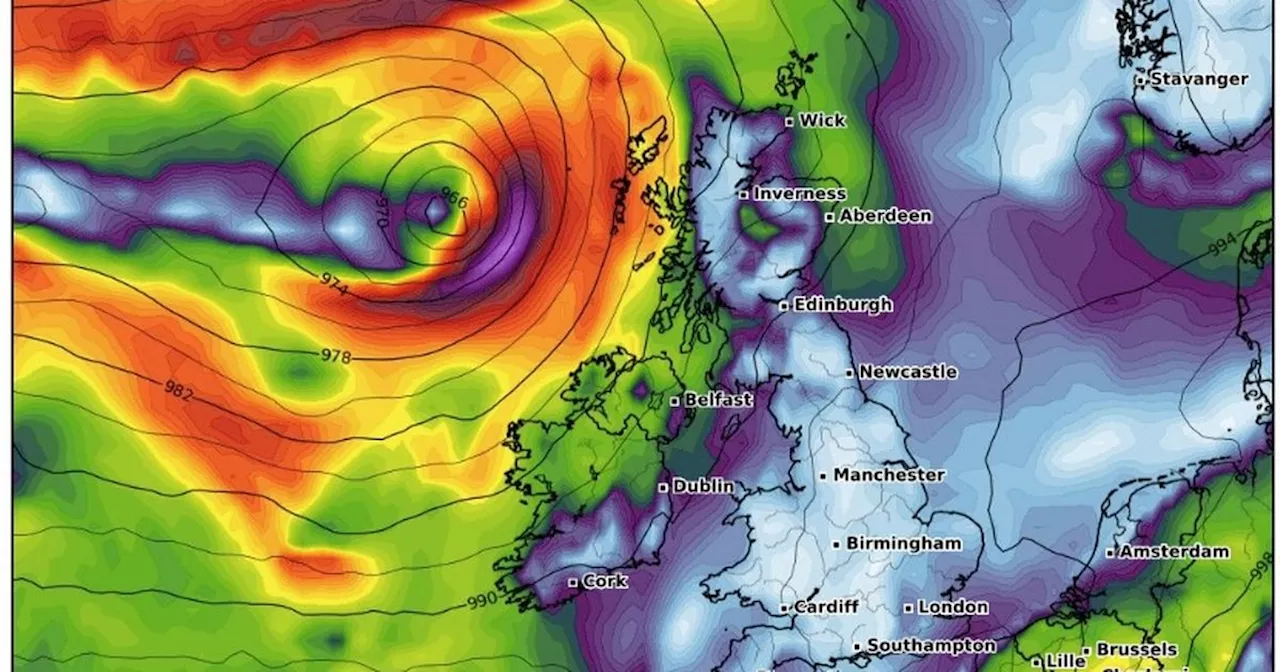 Ireland in Atlantic storms' firing line as Met Eireann issues major update