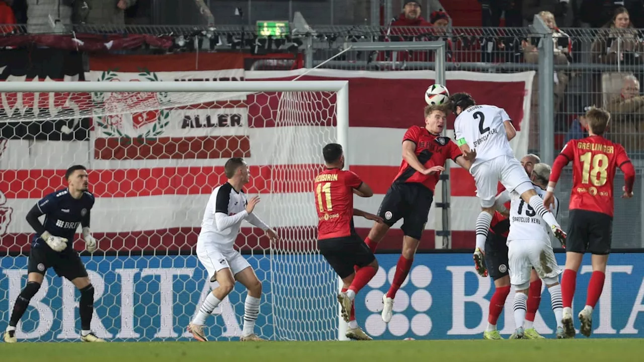 SC Verl setzt Siegesserie beim SV Wehen Wiesbaden fort