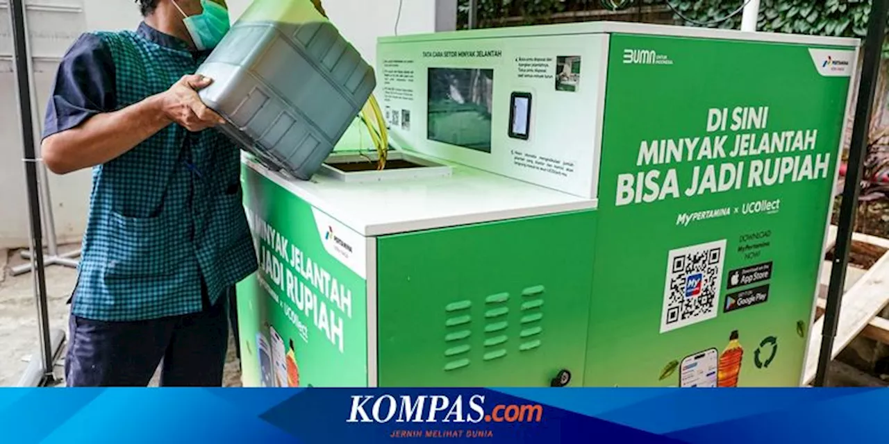 7 Lokasi Tukar Minyak Jelantah Jadi Saldo Rp 6.000 per Liter ke Pertamina