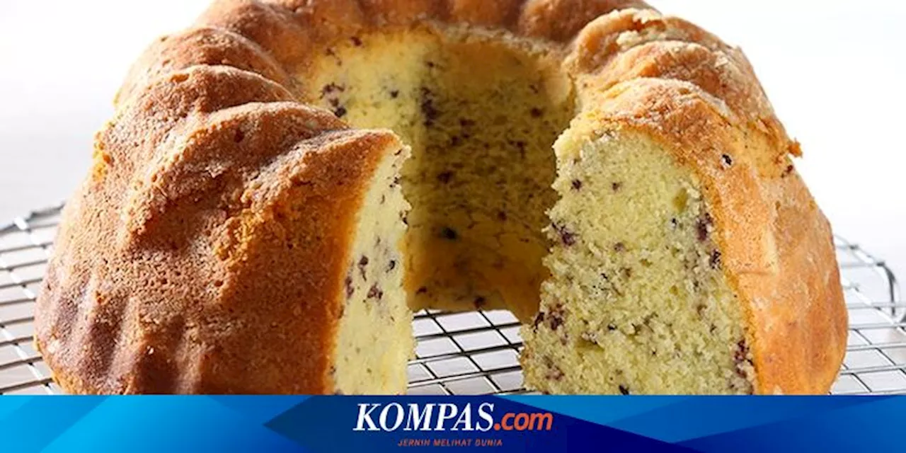 Resep Bolu Pisang Cokelat No Mixer, Praktis dan Lembut