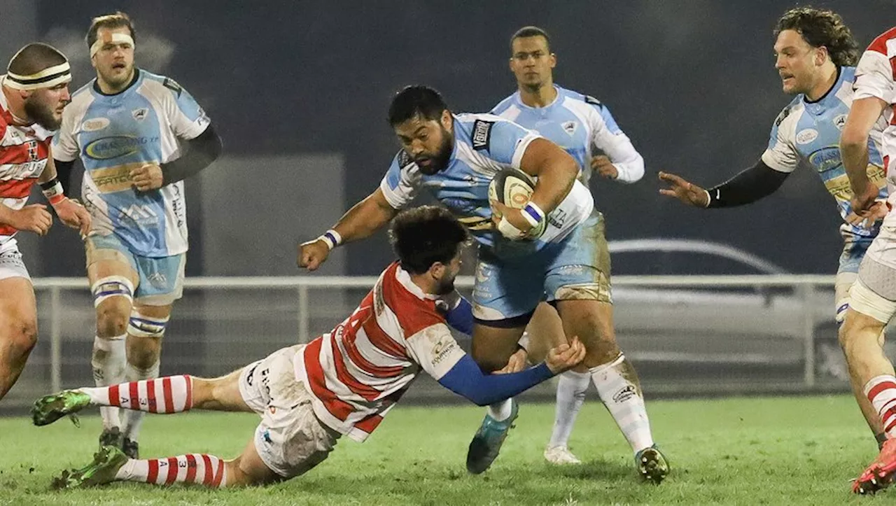 Cahors Rugby s'impose face à Clermont Cournon dans un froid glacial