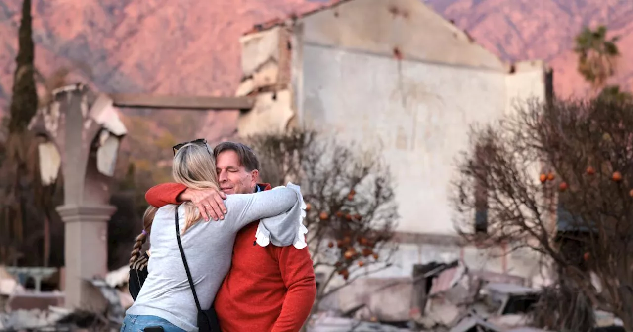 Fire Unveils Hidden Mural of Hope in Destroyed Pasadena Synagogue