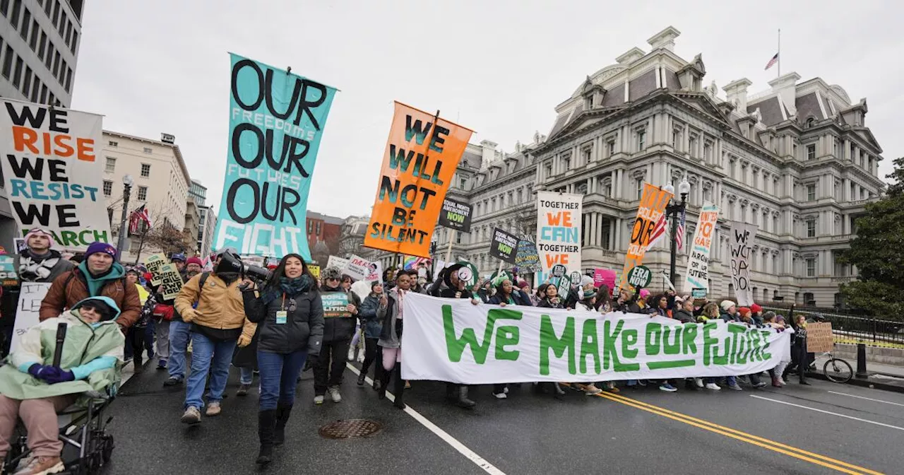 Thousands March in Washington for Reproductive Rights and Social Justice