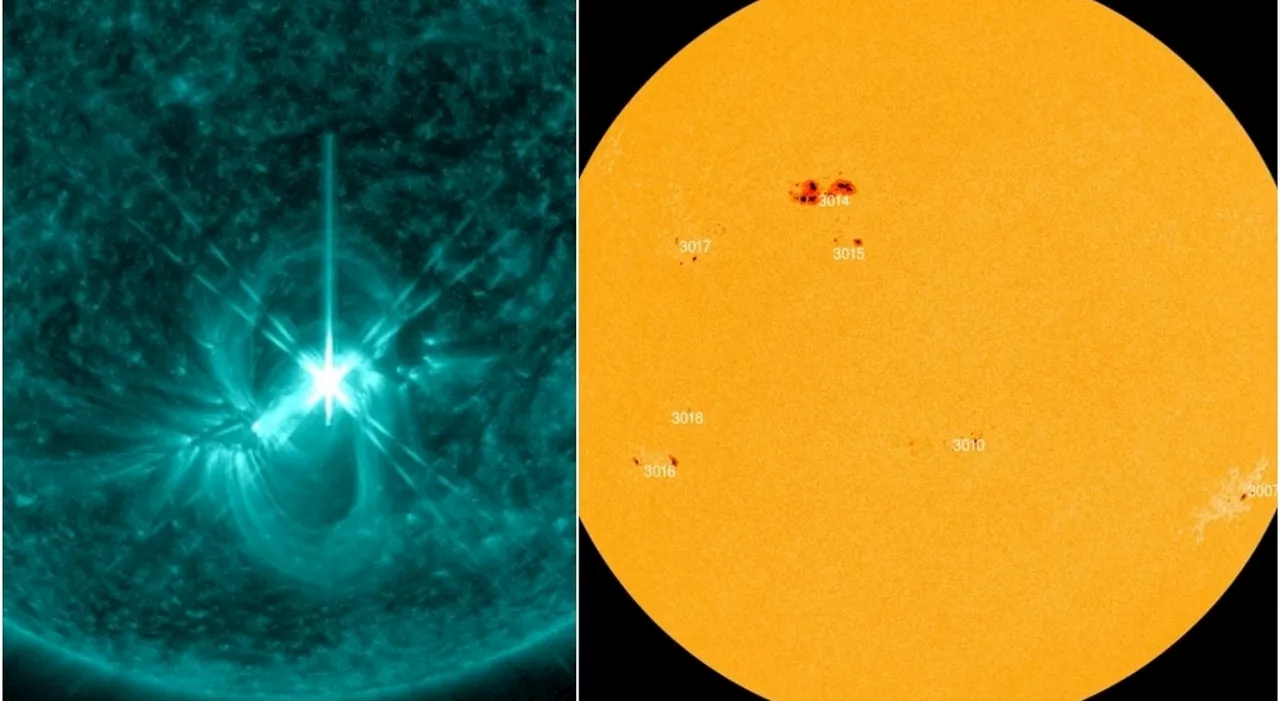 Tempesta Geomagnetica Imminente: Grande Macchia Solare AR3014 in Crescita