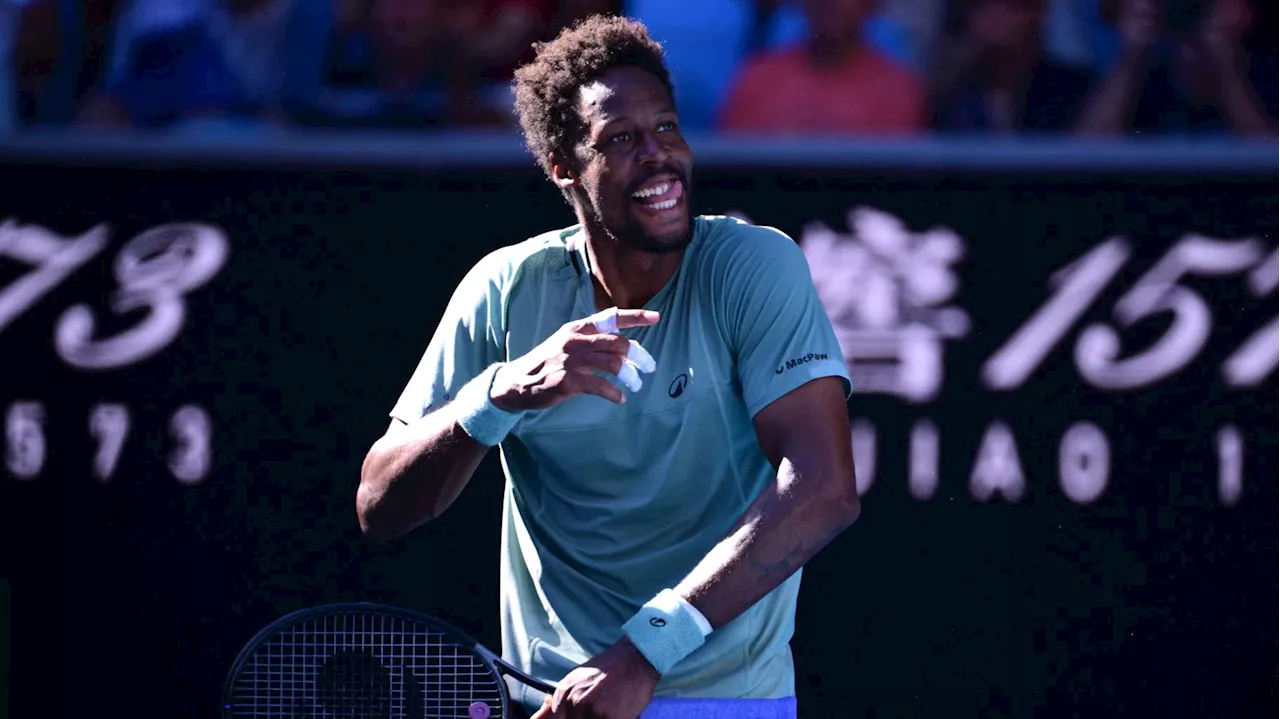 Gaël Monfils à l’Open d’Australie : le Français sort Taylor Fritz et s’offre une danse de la joie communicative