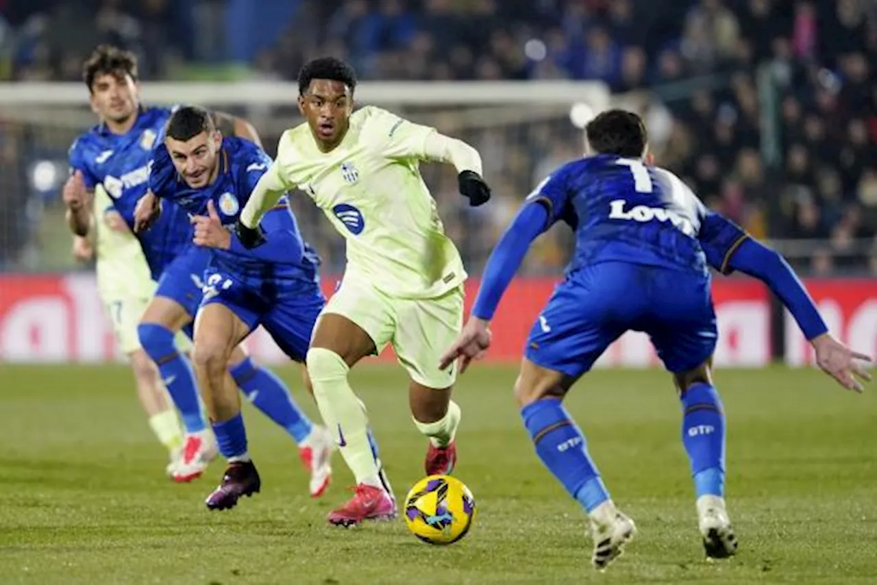 Alejandro Balde assure avoir été victime d'insultes racistes à Getafe