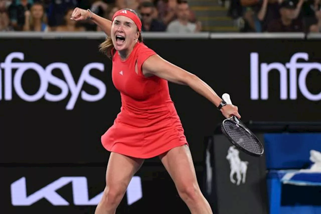 Elina Svitolina élimine Jasmine Paolini et rejoint les huitièmes de finale de l'Open d'Australie