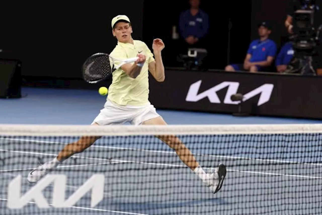 Jannik Sinner domine Marcos Giron au 3e tour de l'Open d'Australie