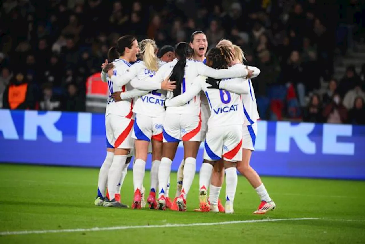 L'OL s'impose sans trembler face au PSG au Parc des Princes