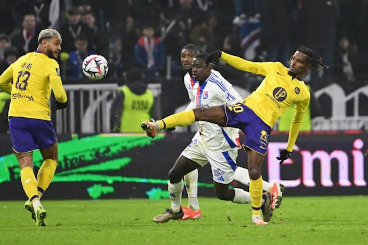 L'OL tenu en échec par Toulouse (0-0)