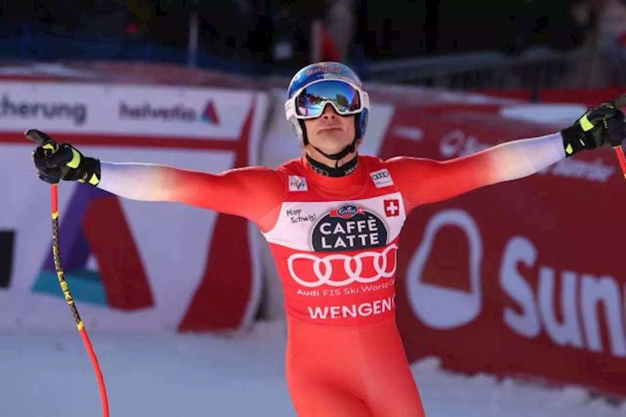 Odermatt s'impose à Wengen en descente, Von Allmen en deuxième place