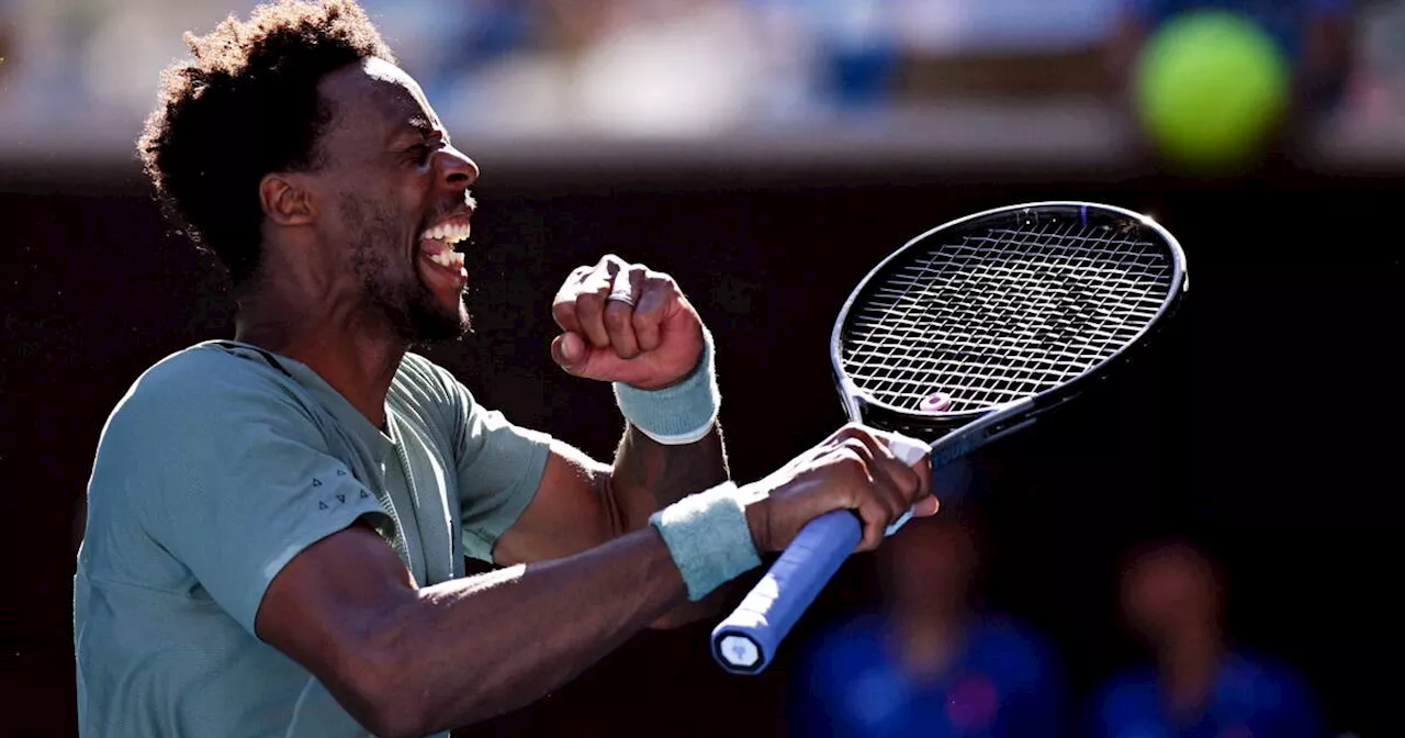 Gaël Monfils sort Taylor Fritz et atteint les huitièmes de finale de l'Open d'Australie